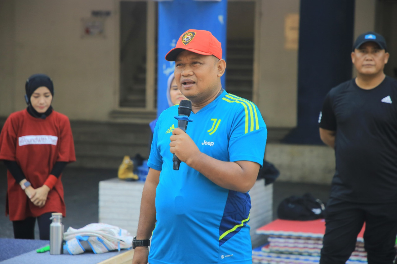 Dispora Kota Tangerang Adakan Olahraga Pound Fit Gratis